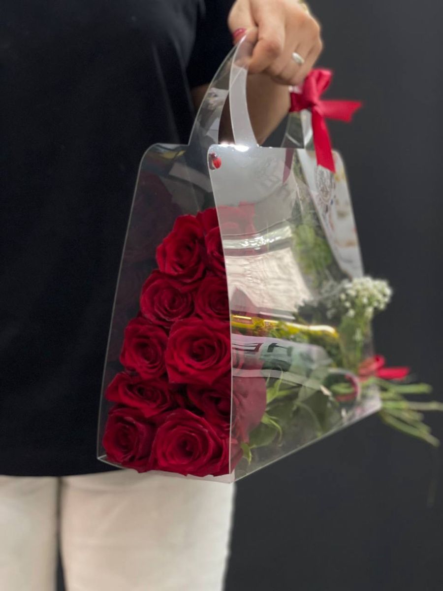 Cartera de 12 Rosas